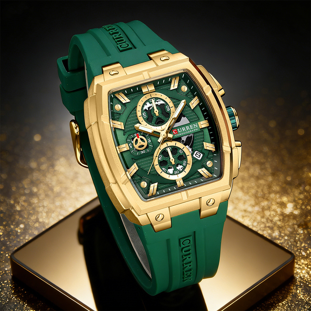 Best Luxury Quartz Watch - Montre vintage de luxe CURREN pour