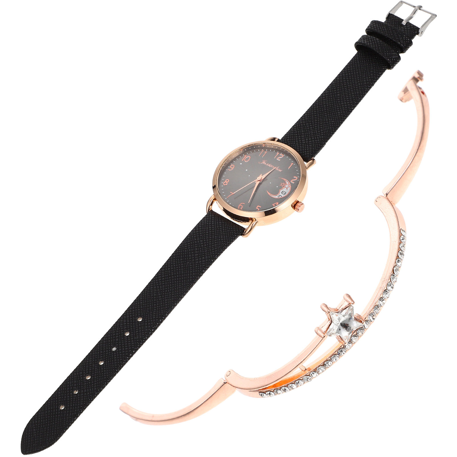Luxury Watch White - 1 ensemble de montre et bracelet