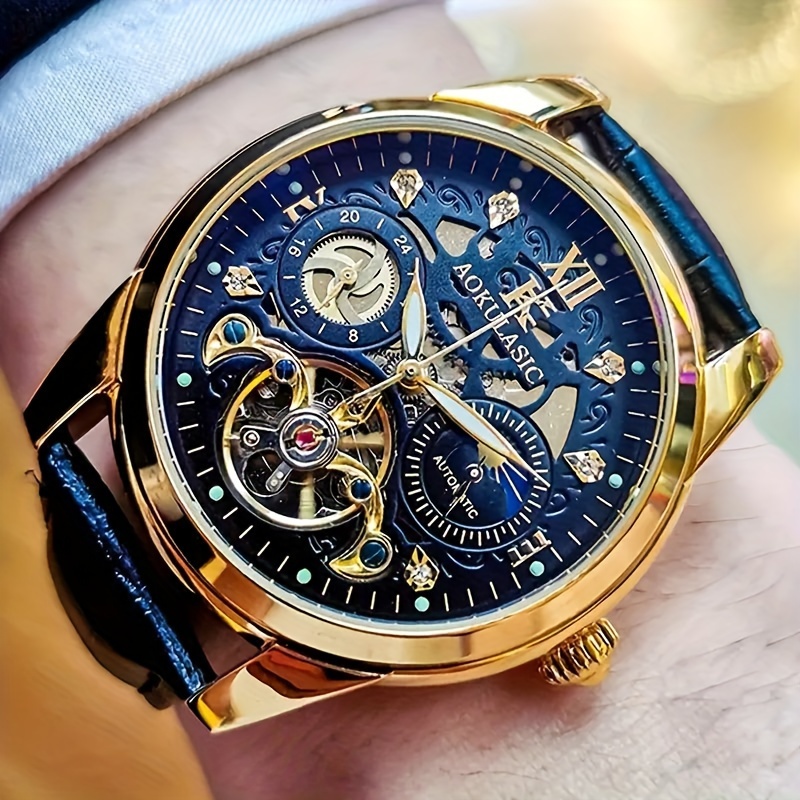 Luxury Watch Value - Montre mécanique automatique grand tourbillon pour