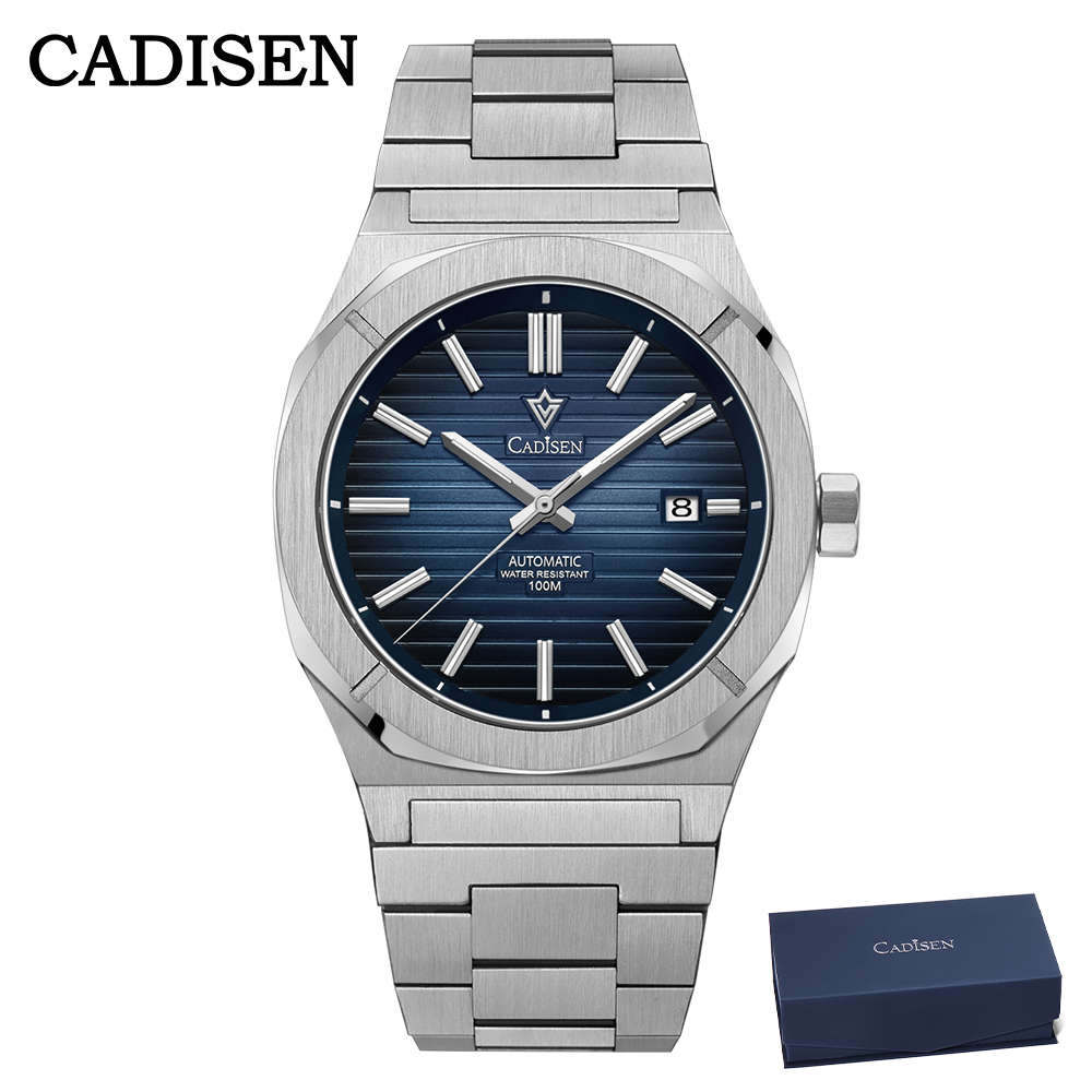 Luxury Watch Organizer For Men - CADISEN 2026 montre de plongée saphir