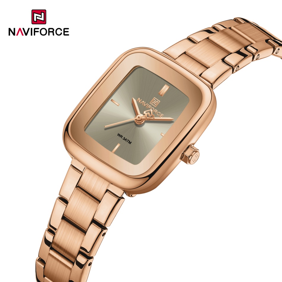 Luxury Watch Black - Nouvelle montre vintage pour femme NAVIFORCE,