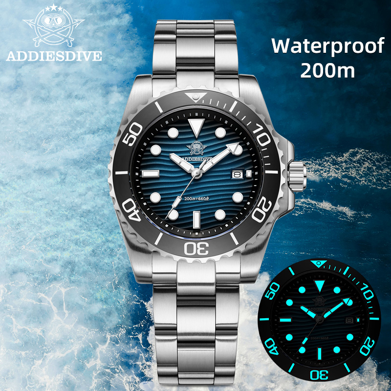 Luxury Watch Japanese - ADDIESDIVE montre à Quartz 2115 pour