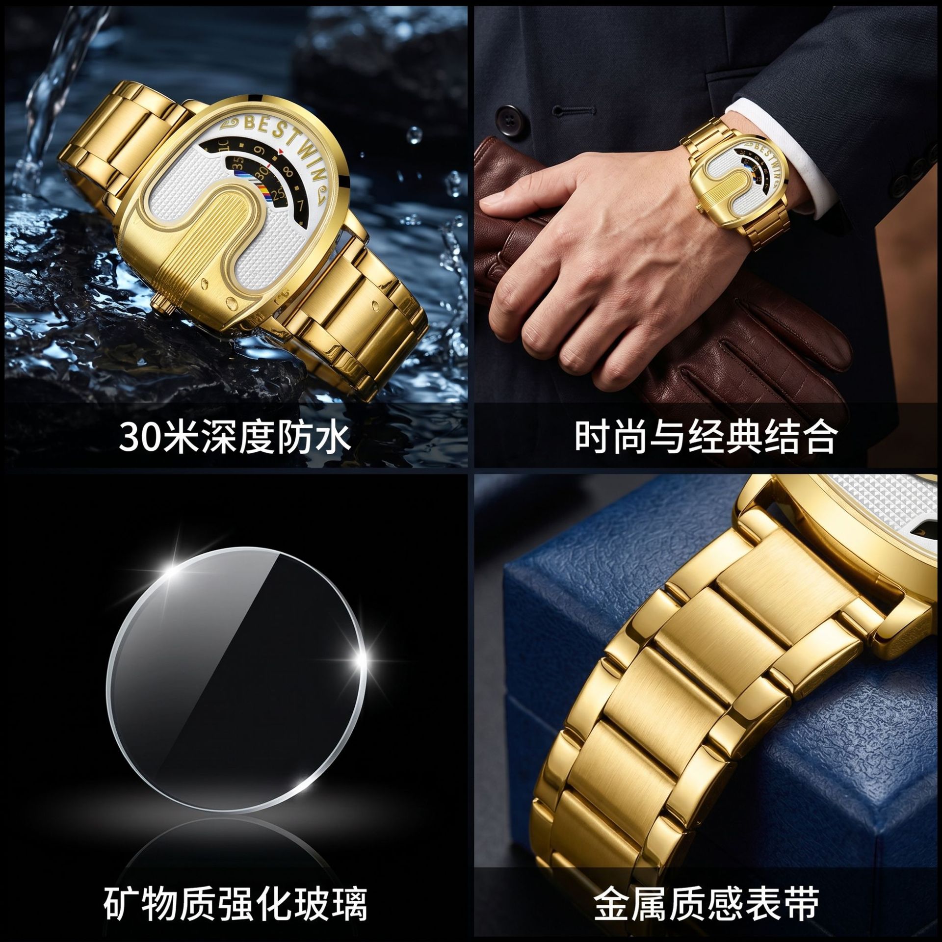Montres de luxe pour hommes de - Best Luxury Quartz Watch avis et prix