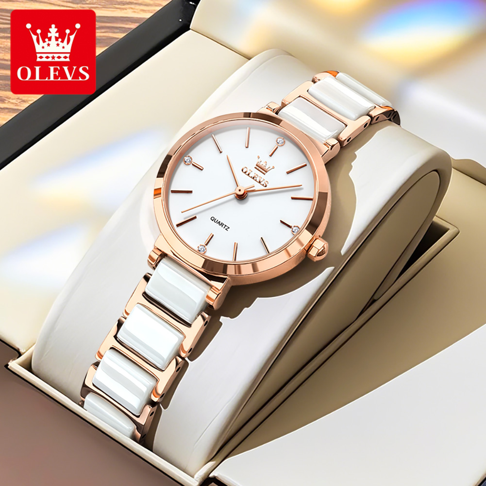 OLEVS femmes montre 5877 luxe  - Luxury Watch Lady avis et prix