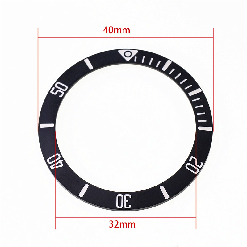 Insert de lunette en céramique - Luxury Watch Black avis et prix