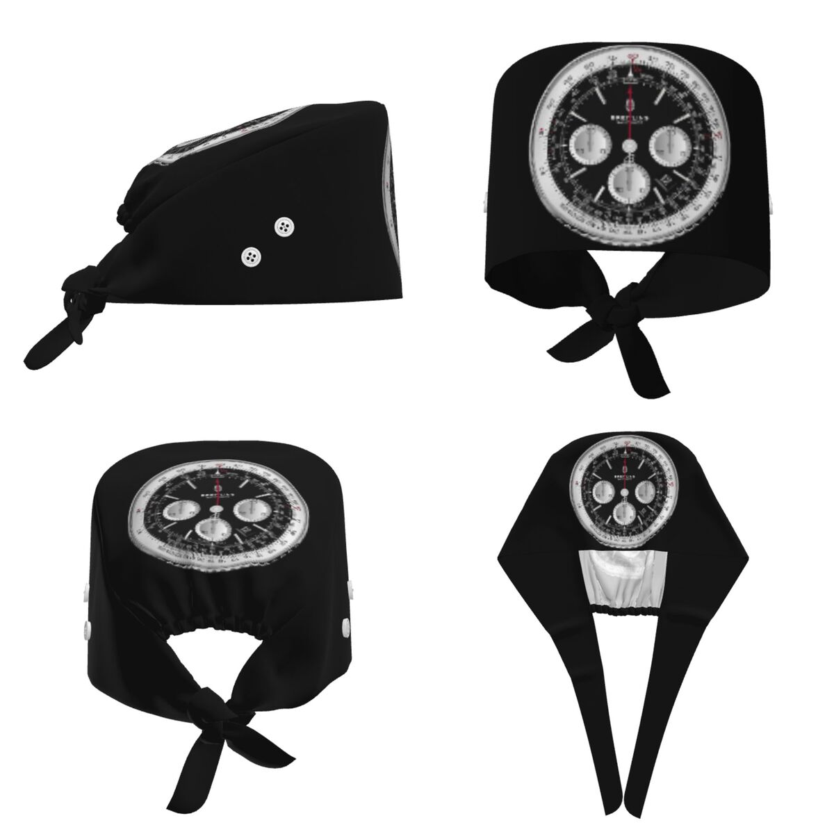 Chapeau de travail noir de lux - Luxury Watch Black avis et prix