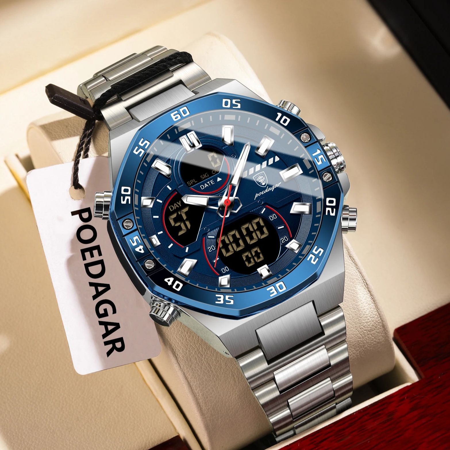 POEDAGAR Top hommes horloge LE - Minute Repeater Watch avis et prix