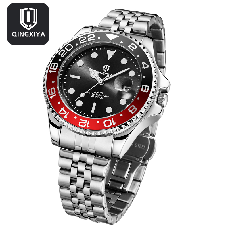 QINGXIYA luxe Quartz hommes mo - Luxury Watch Organizer For Men avis et prix