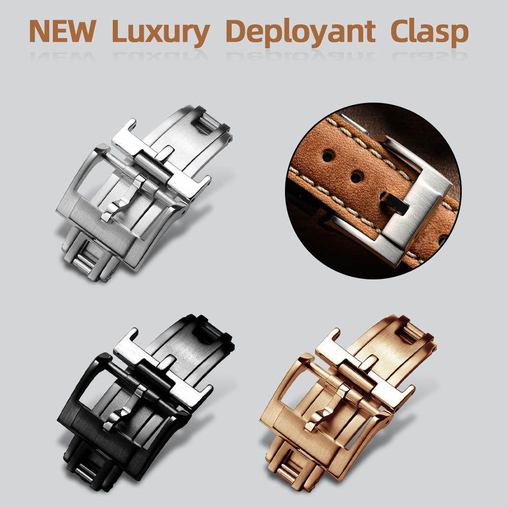 NOUVEAU Fermoir Déployant de L - Luxury Watch Black avis et prix