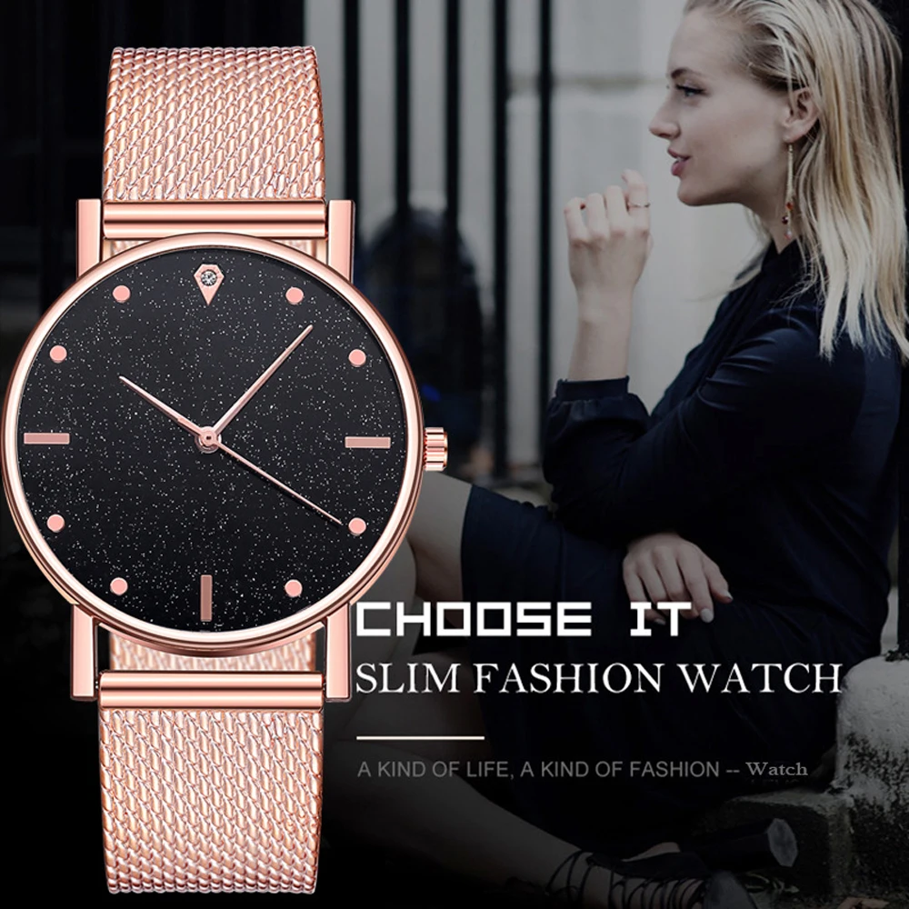 2025 nouveau Simple bracelet e - Luxury Watch Black avis et prix