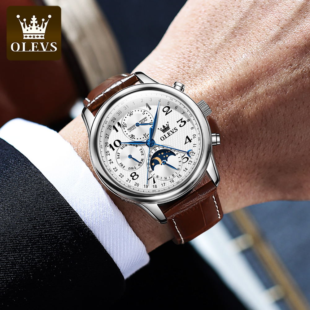 Montres pour hommes OLEVS 6667 - Minute Repeater Watch avis et prix