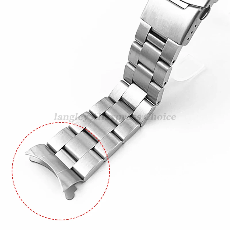 Lien d'extrémité incurvée pour - Luxury Watch Black avis et prix