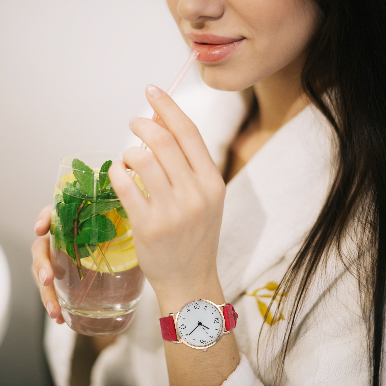 Montre-bracelet à bracelet pou - Luxury Watch White avis et prix