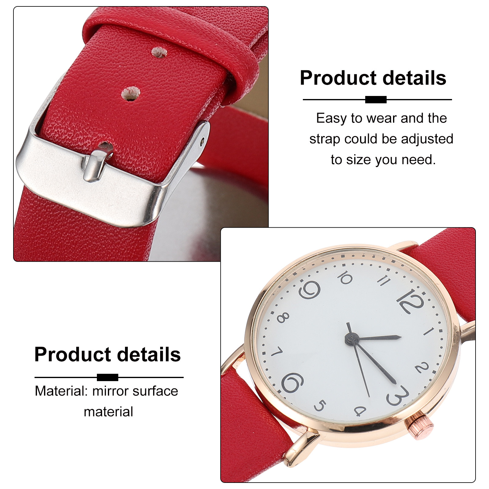 Montre-bracelet à bracelet pou - Luxury Watch White avis et prix