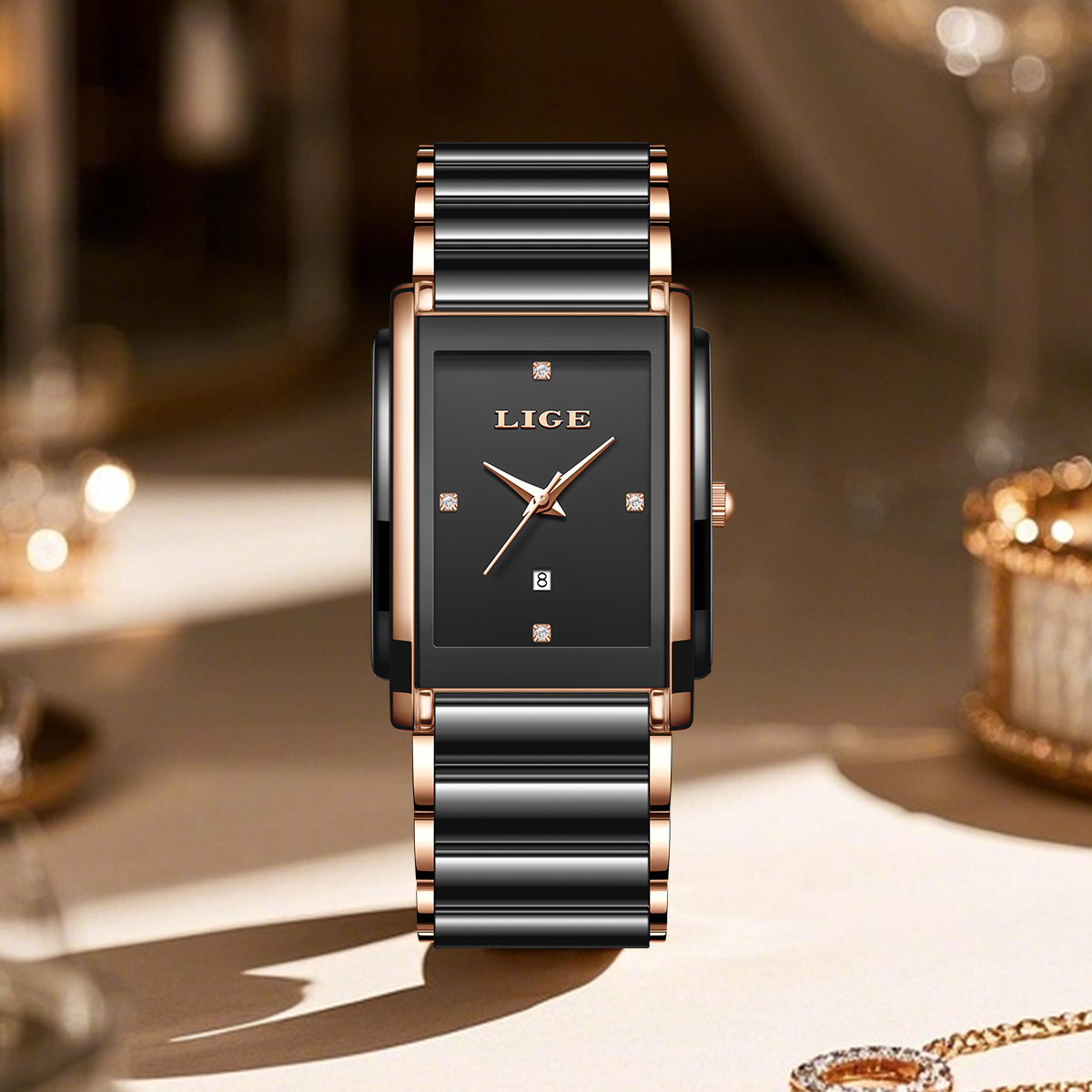 Montre élégante LIGE pour femm - Luxury Watch Japanese avis et prix