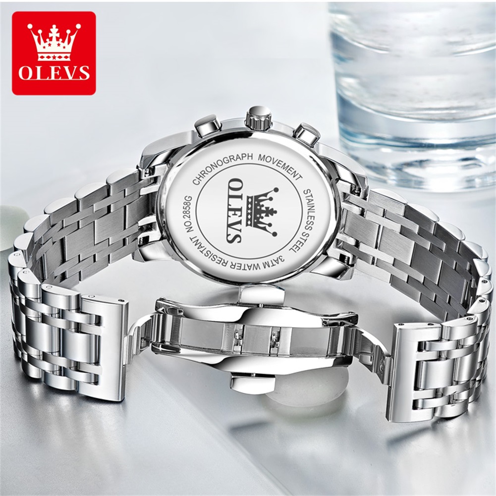 OLEVS montres pour hommes popu - Luxury Watch Black avis et prix