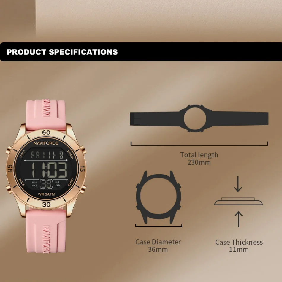 NAVIFORCE montre pour femmes m - Luxury Watch Black avis et prix