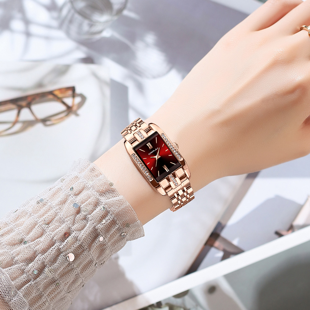 CRRJU montre carrée de luxe po - Luxury Watch Lady avis et prix