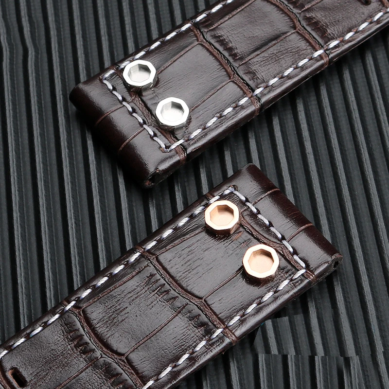 Bracelet de montre en cuir vér - Field Watch Military avis et prix